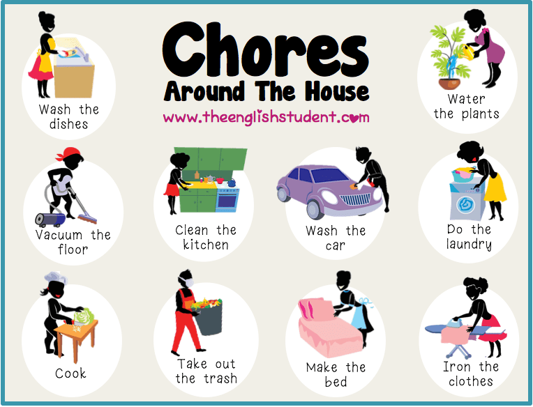 Various household tasks