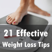 21 effective weight loss tips