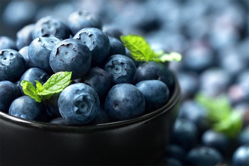 Blueberries are anti-inflammatory food